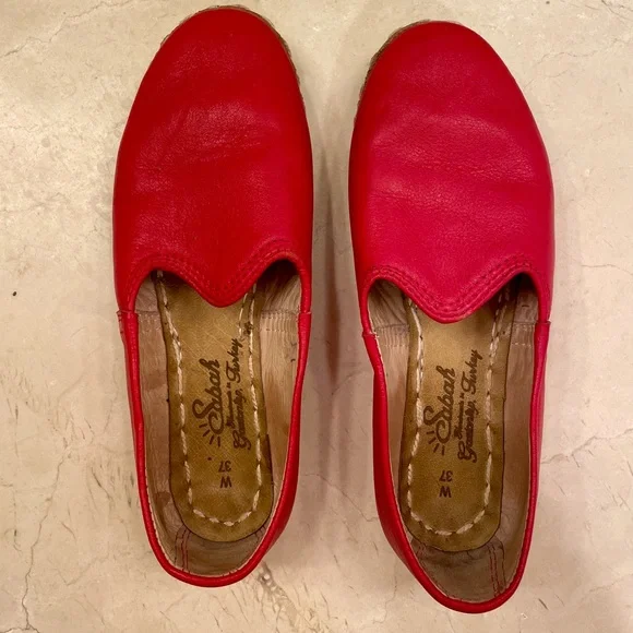 Sabah Felli Red Women’s Shoes Size US Women’s 6.5/EUR 37 (EUC) - Picture 3 of 8